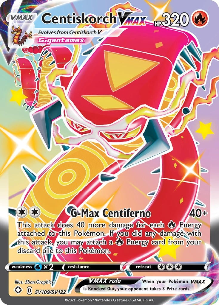 Image for Centiskorch VMAX - Pokemon
