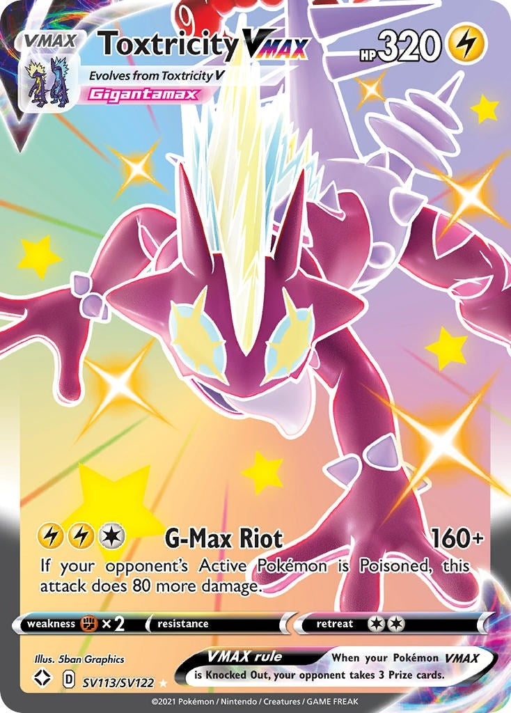 Image for Toxtricity VMAX - Pokemon