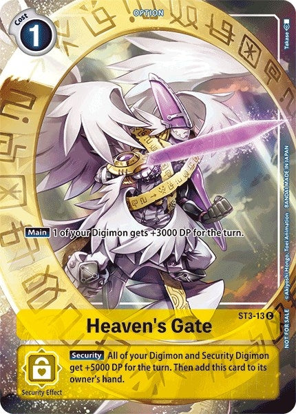 Image for Heaven's Gate - ST3-13 (Tamer's Evolution Box) - Digimon Card Game
