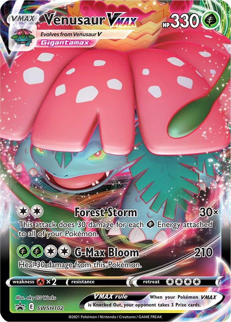 Image for Venusaur VMAX - SWSH102 - Pokemon