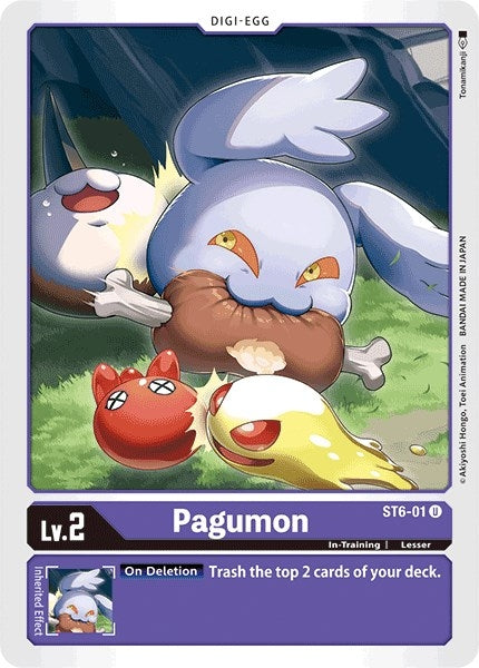 Image for Pagumon - Digimon Card Game