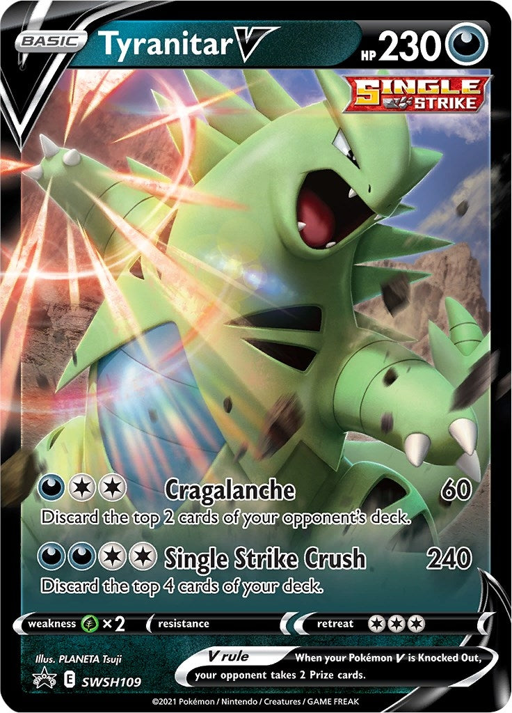 Image for Tyranitar V - SWSH109 - Pokemon