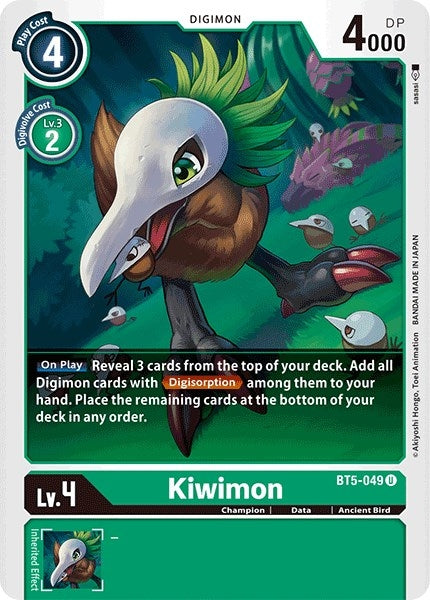 Image for Kiwimon - Digimon Card Game
