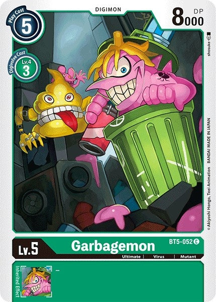 Image for Garbagemon - Digimon Card Game