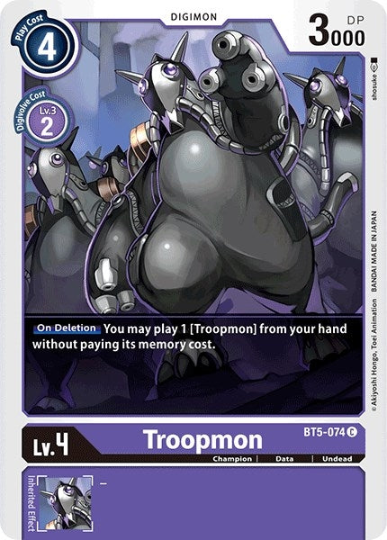 Image for Troopmon - Digimon Card Game