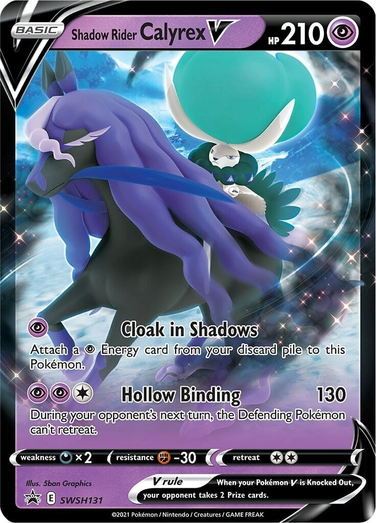Image for Shadow Rider Calyrex V - SWSH131 - Pokemon