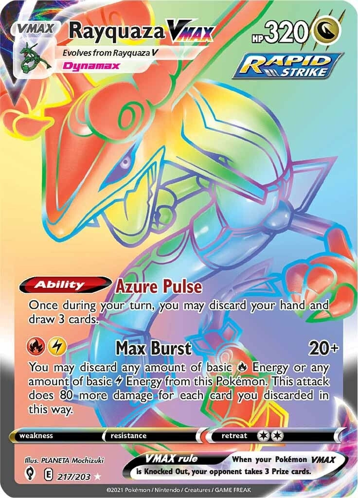 Image for Rayquaza VMAX (Secret) - Pokemon