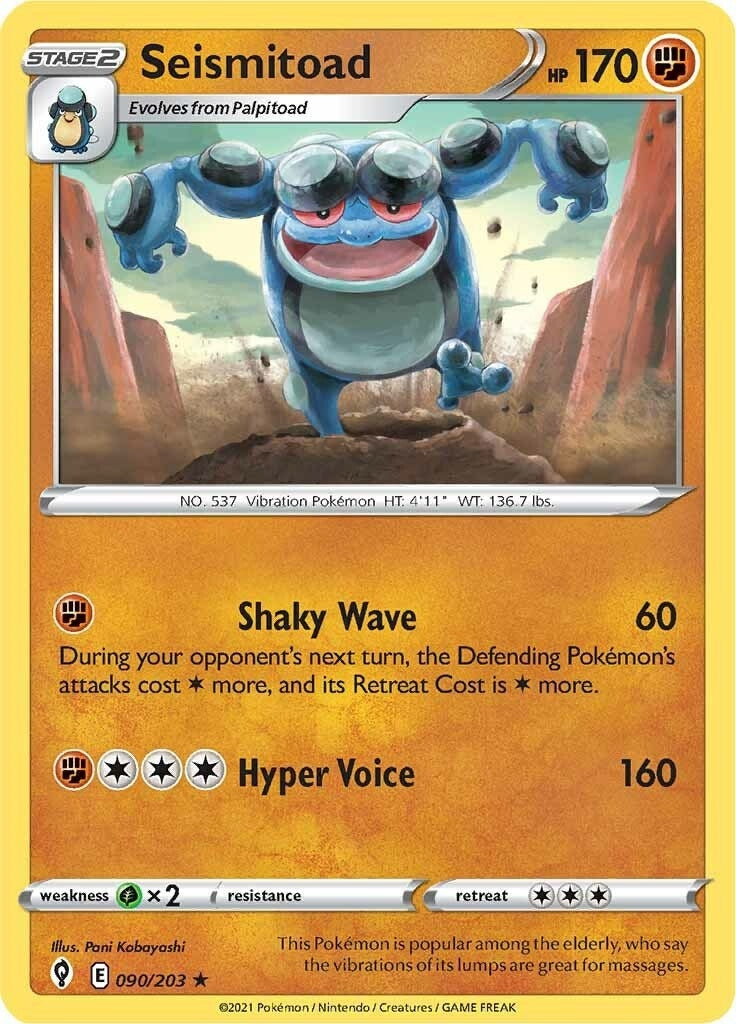 Image for Seismitoad - Pokemon