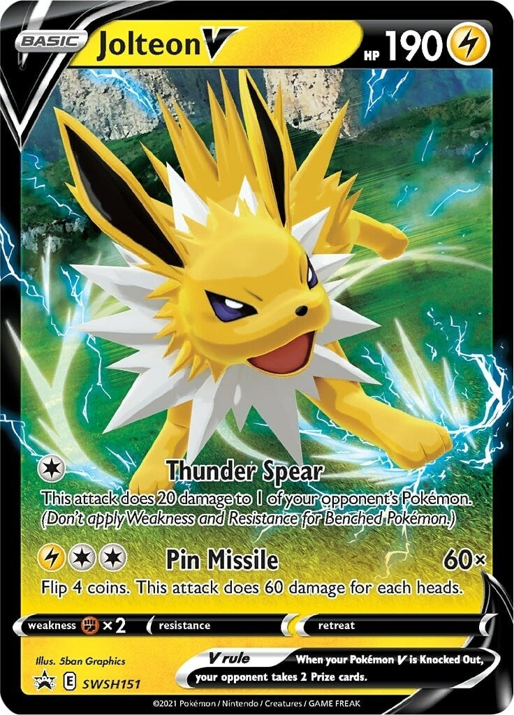 Image for Jolteon V - SWSH151 - Pokemon
