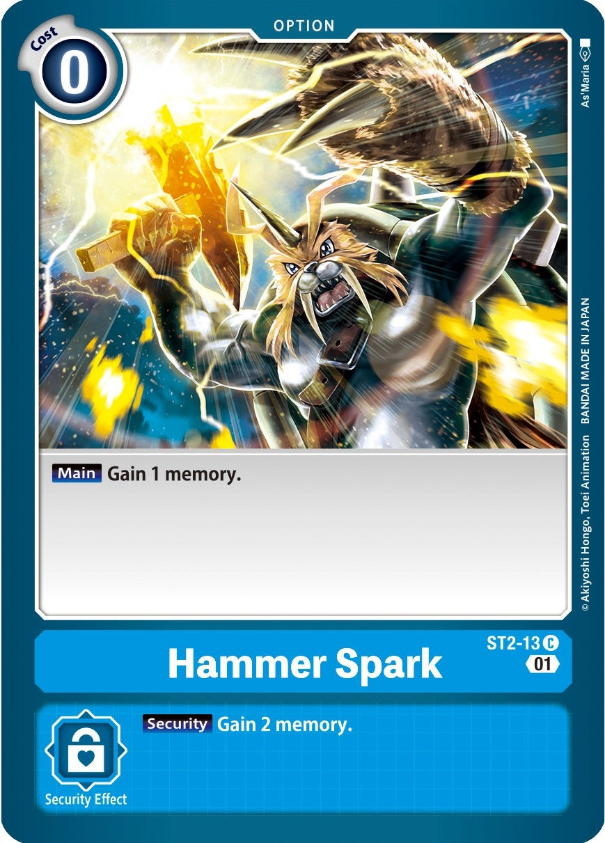 Image for Hammer Spark - ST2-13 (Alternate Art) - Digimon Card Game
