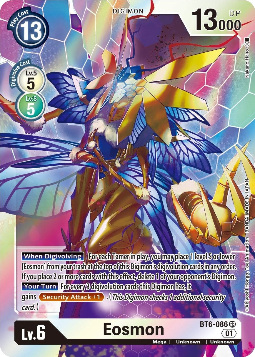 Image for Eosmon - BT6-086 - Digimon Card Game