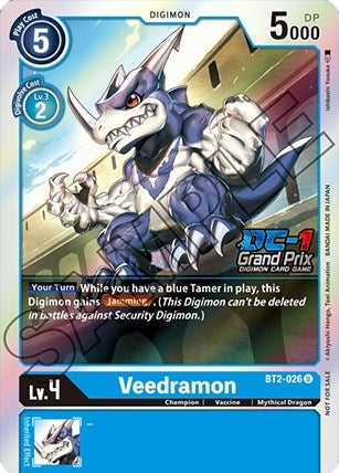 Image for Veedramon (DC-1 Grand Prix) - Digimon Card Game