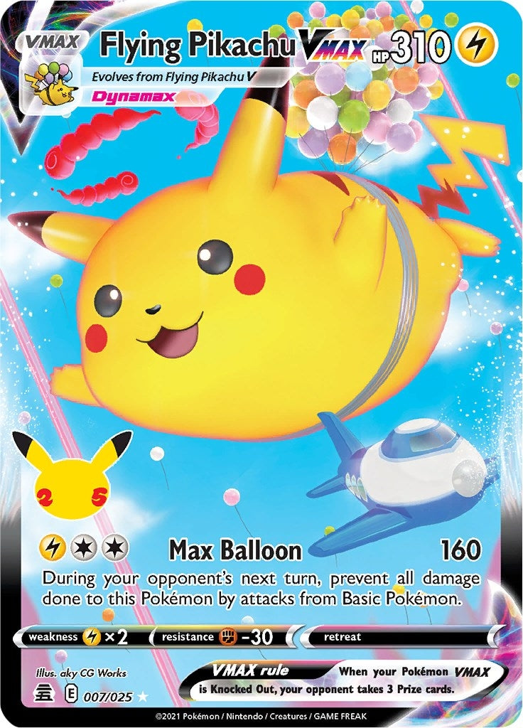 Image for Flying Pikachu VMAX - Pokemon