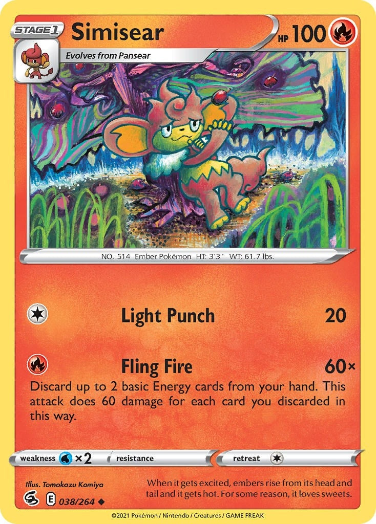 Image for Simisear - Pokemon