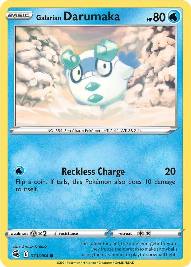 Image for Galarian Darumaka - Pokemon