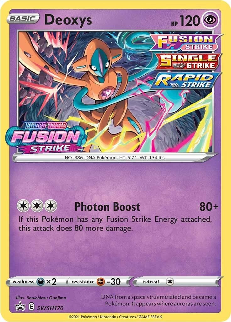 Image for Deoxys - SWSH170 (Prerelease) - Pokemon