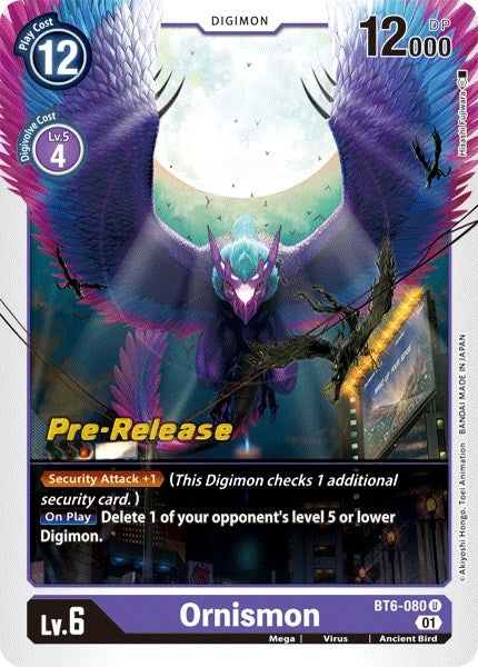 Image for Ornismon - Digimon Card Game