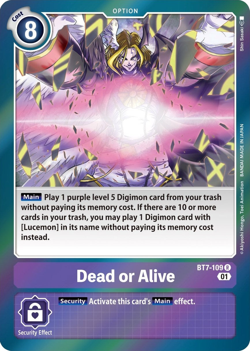 Image for Dead or Alive - Digimon Card Game