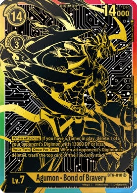 Image for Agumon - Bond of Bravery (2021 Championship Finals 1st Place) - Digimon Card Game