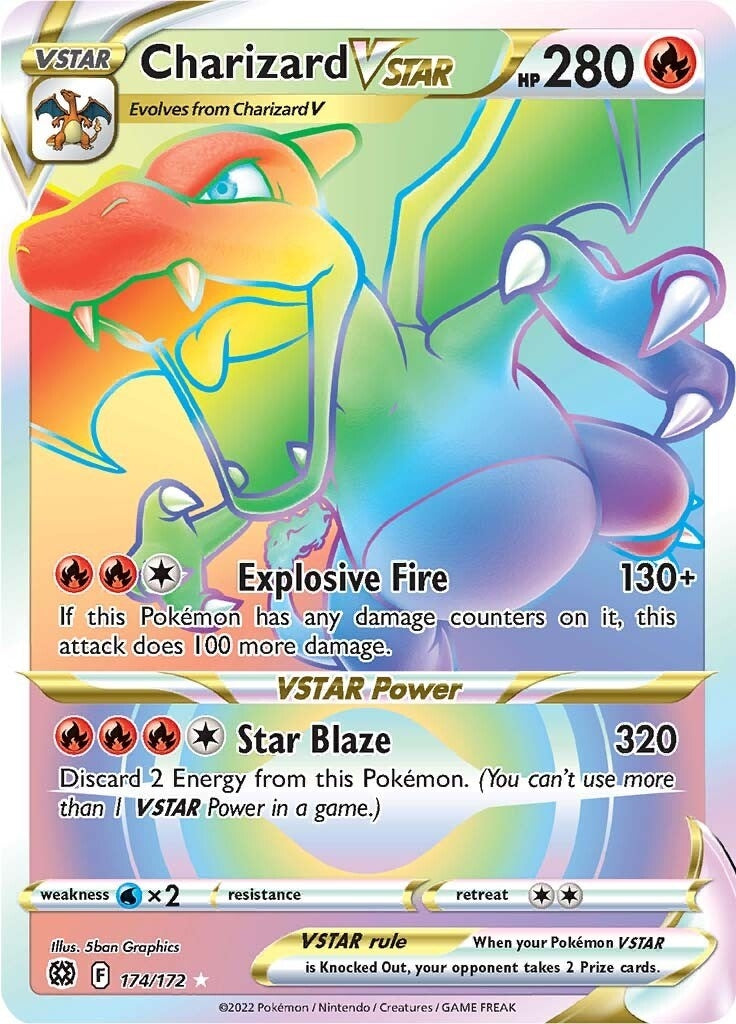Image for Charizard VSTAR (Secret) - Pokemon