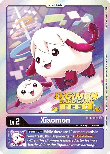 Image for Xiaomon (Digimon Card Game Fest 2022) - Digimon Card Game