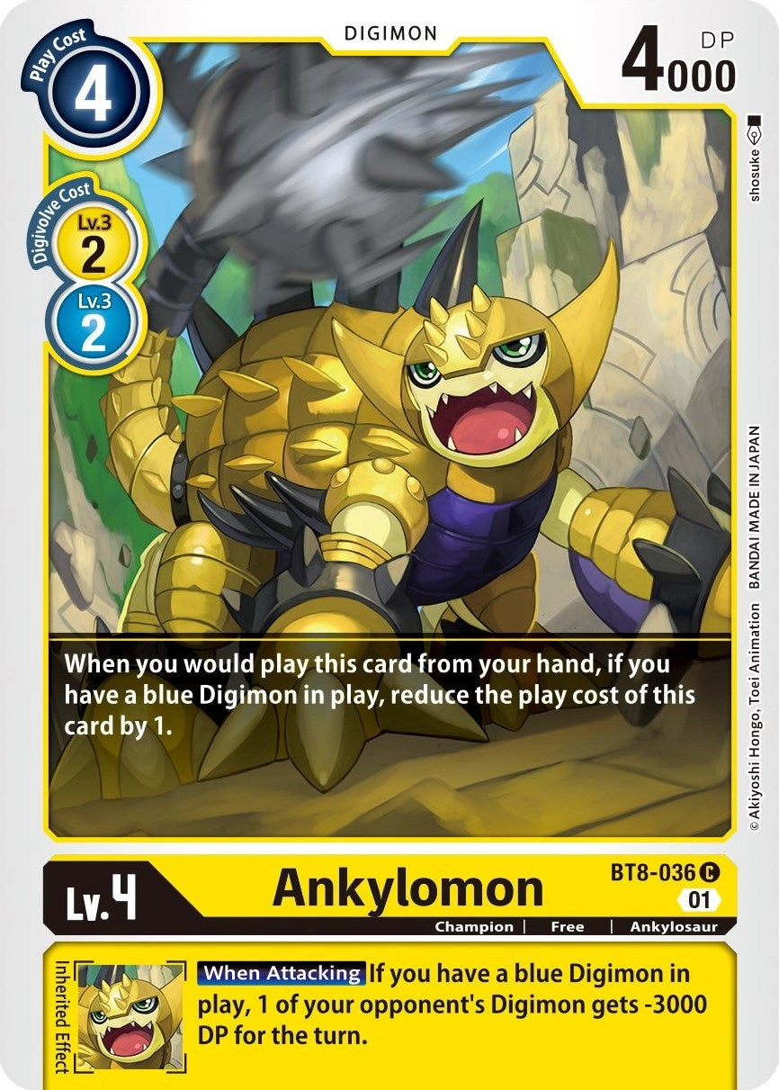 Image for Ankylomon - Digimon Card Game