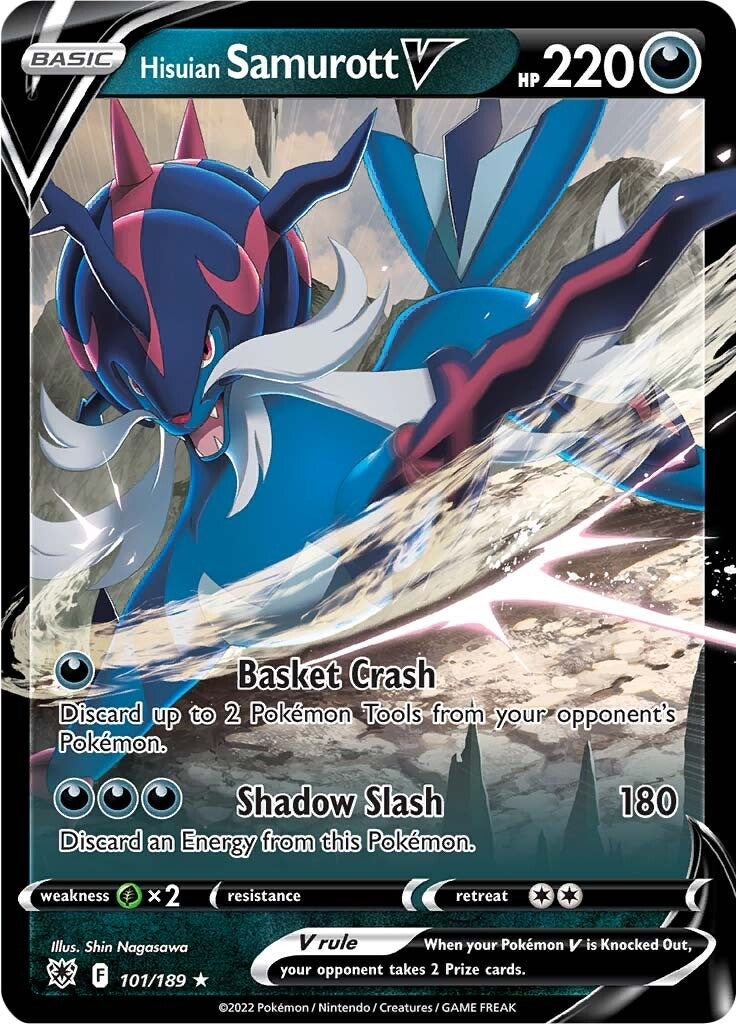 Image for Hisuian Samurott V - Pokemon