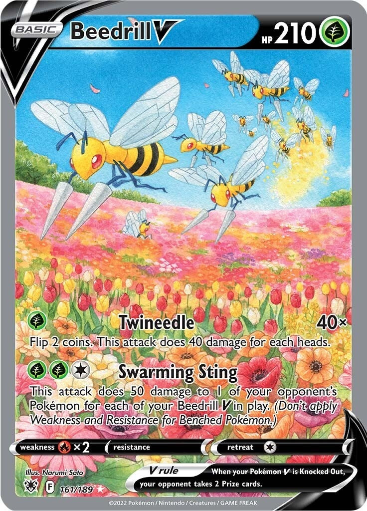 Image for Beedrill V (Alternate Full Art) - Pokemon