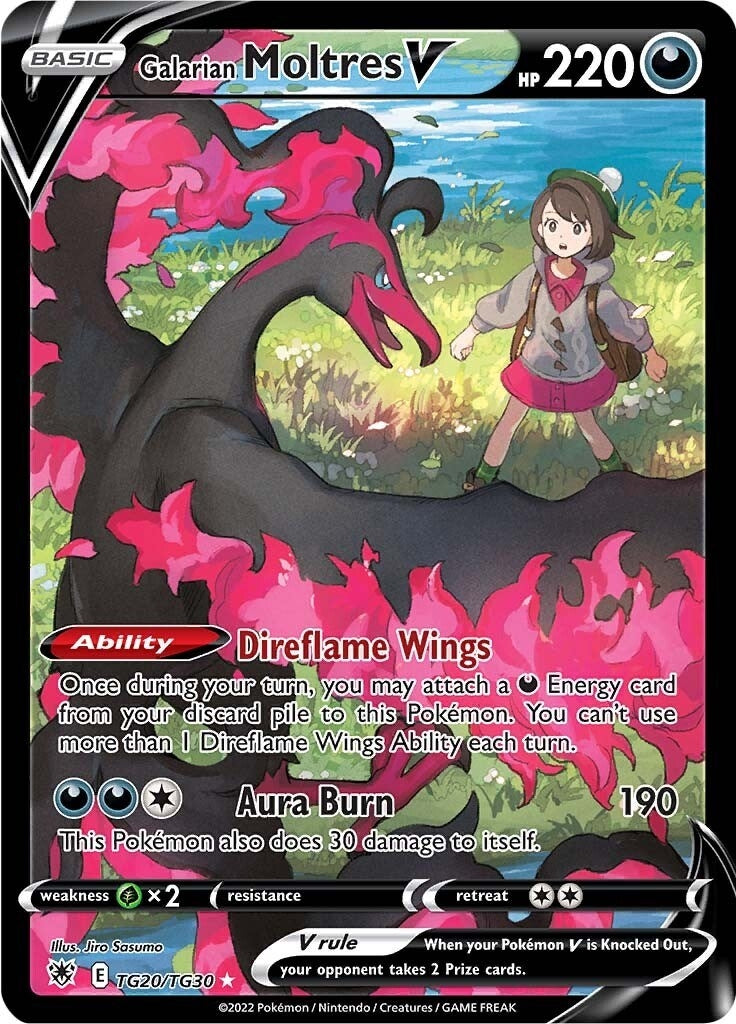 Image for Galarian Moltres V - Pokemon