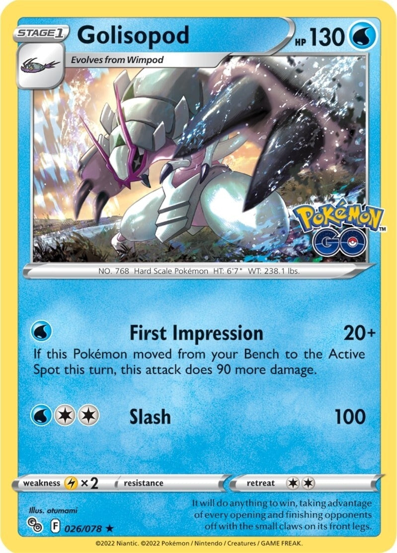 Image for Golisopod - Pokemon