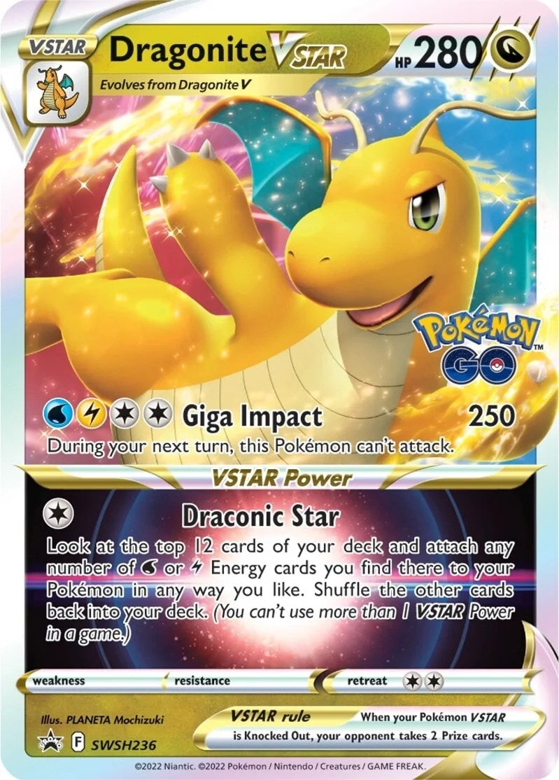 Image for Dragonite VSTAR - SWSH236 - Pokemon