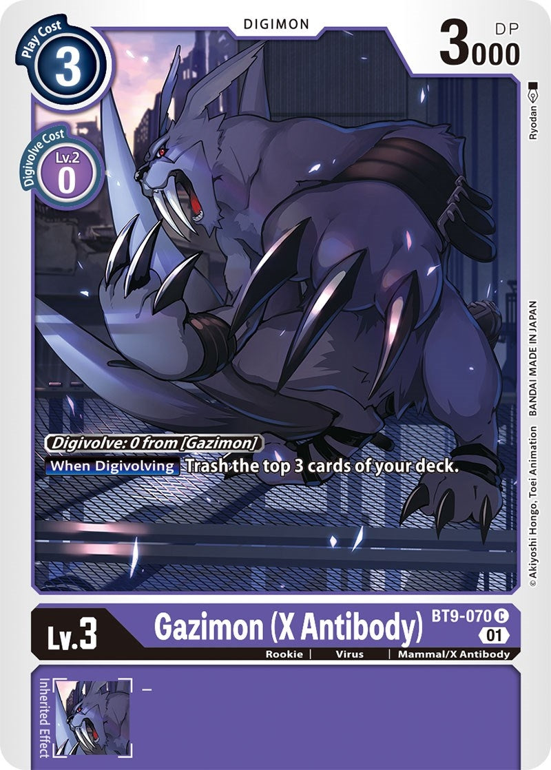 Image for Gazimon (X Antibody) - Digimon Card Game