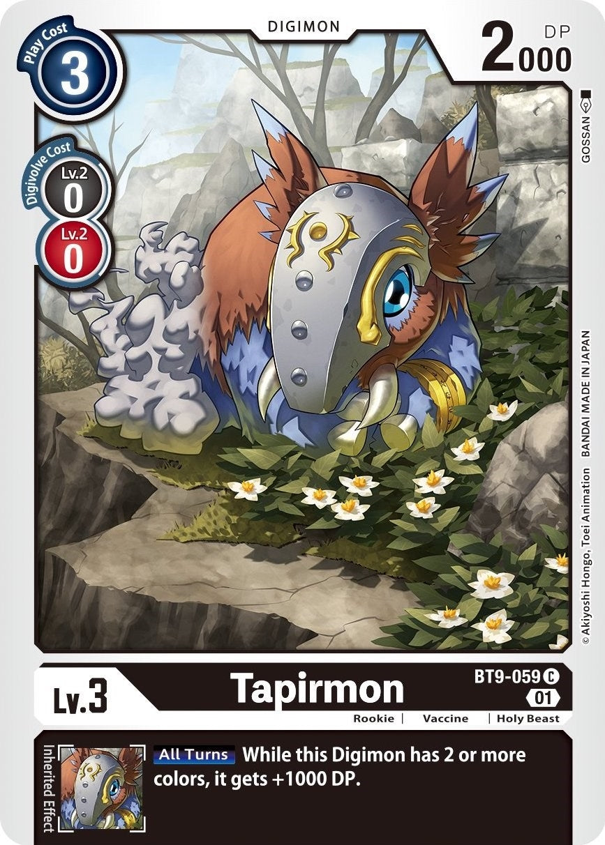 Image for Tapirmon - Digimon Card Game