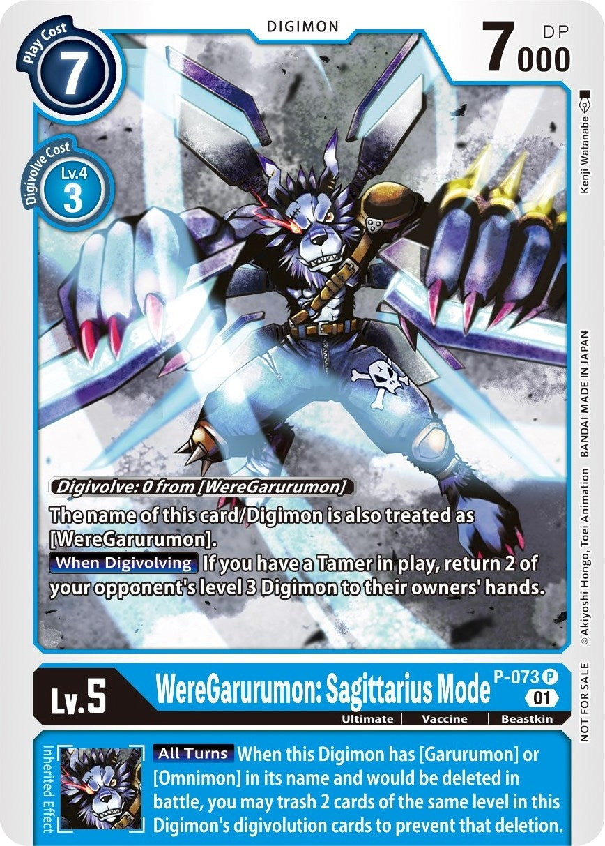 Image for WereGarurumon: Sagittarius Mode - Digimon Card Game