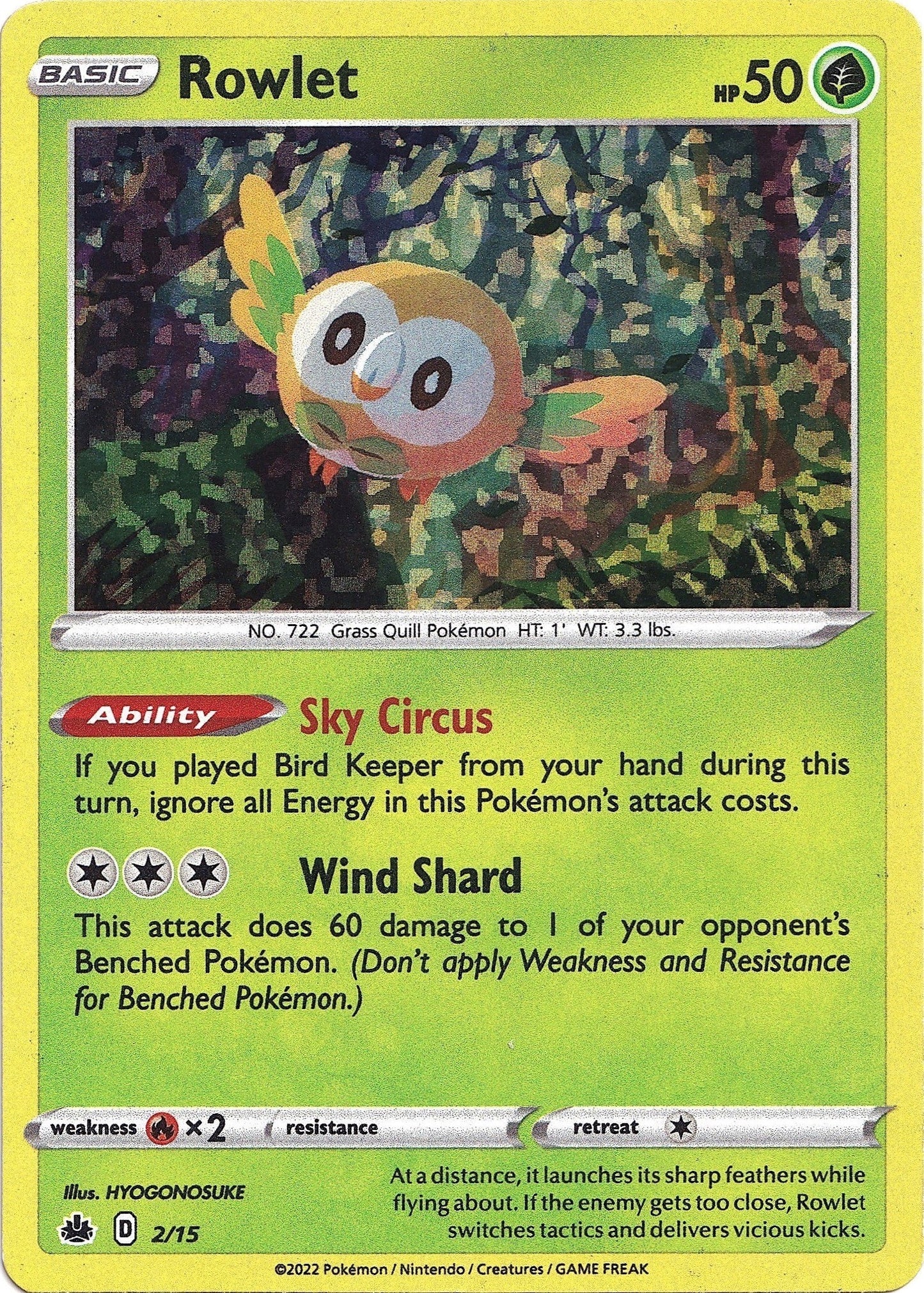 Image for Rowlet - Pokemon