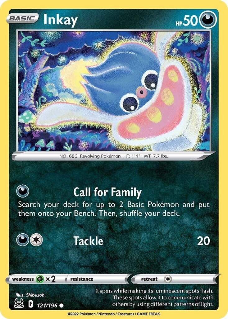 Image for Inkay (121) - Pokemon