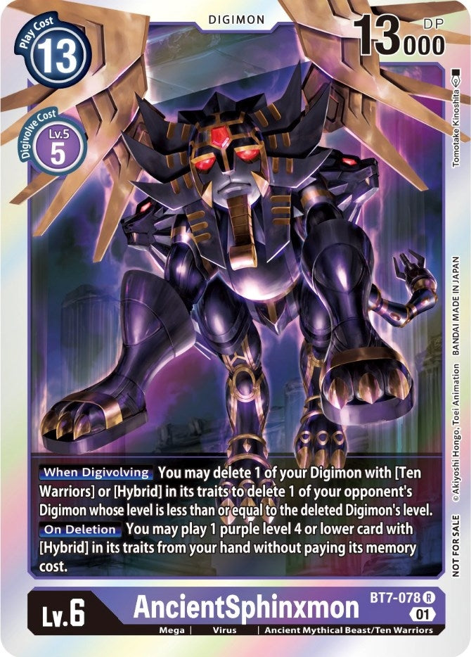 Image for AncientSphinxmon (Event Pack 3) - Digimon Card Game