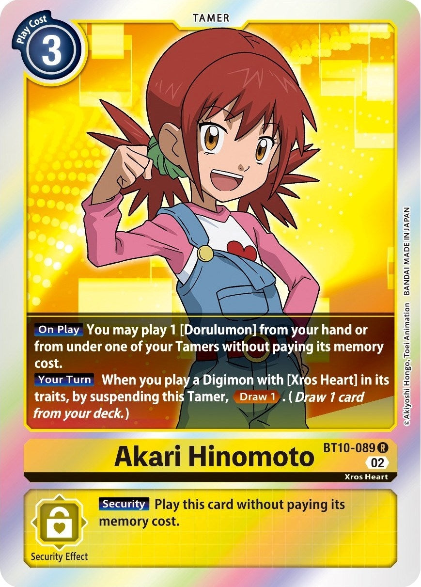 Image for Akari Hinomoto - Digimon Card Game
