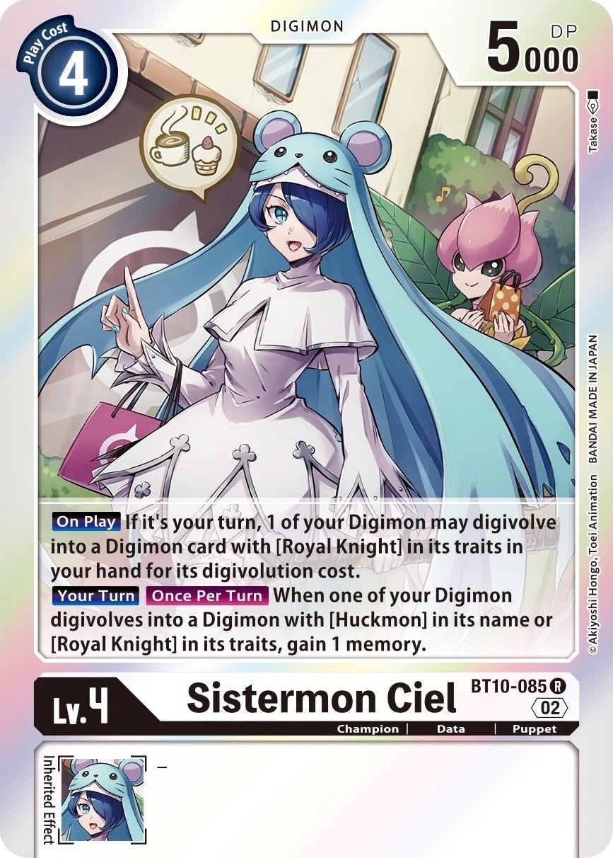 Image for Sistermon Ciel - Digimon Card Game