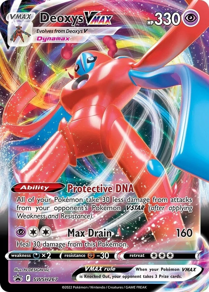 Image for Deoxys VMAX - SWSH267 - Pokemon