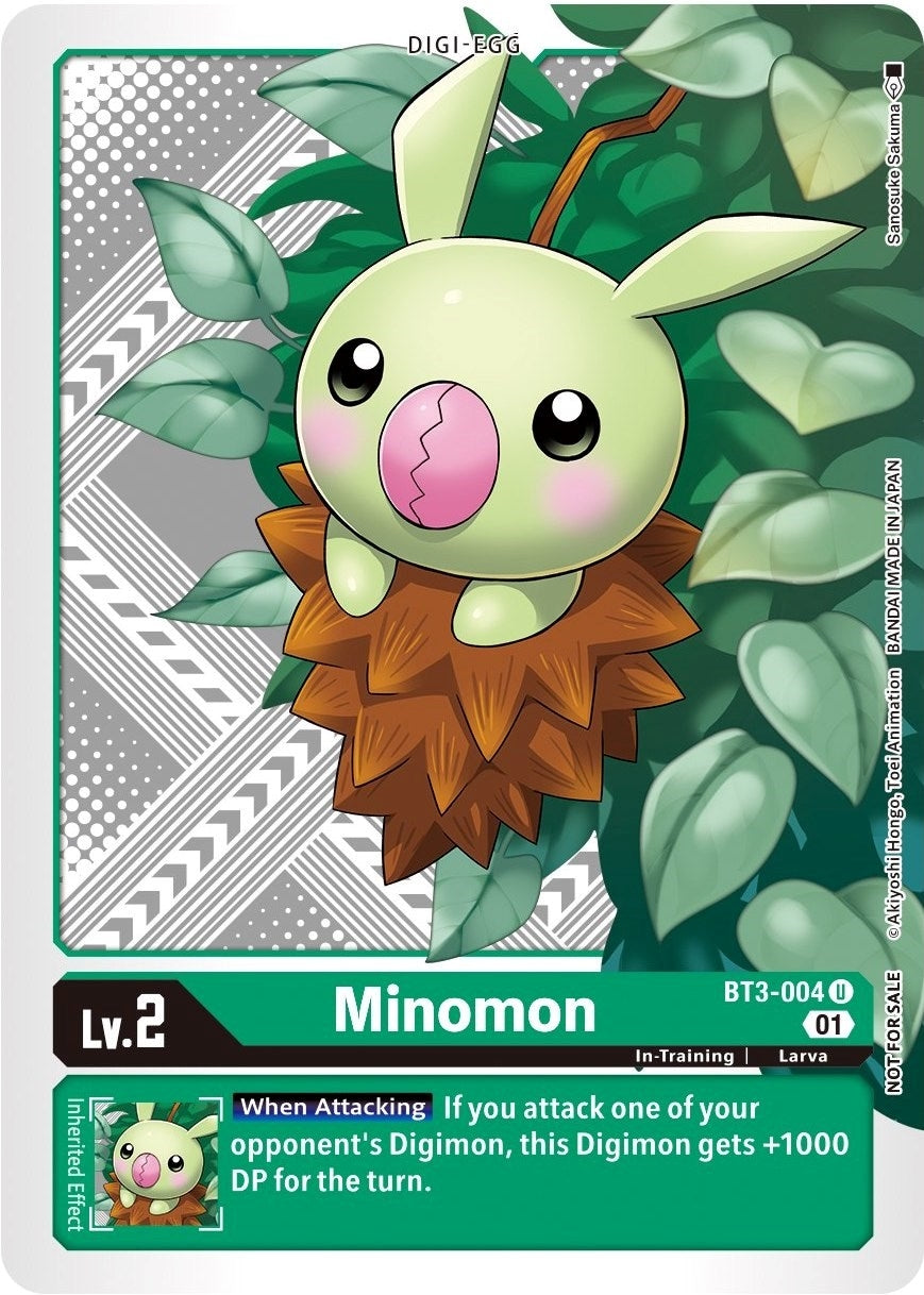 Image for Minomon (Winner Pack Xros Encounter) - Digimon Card Game