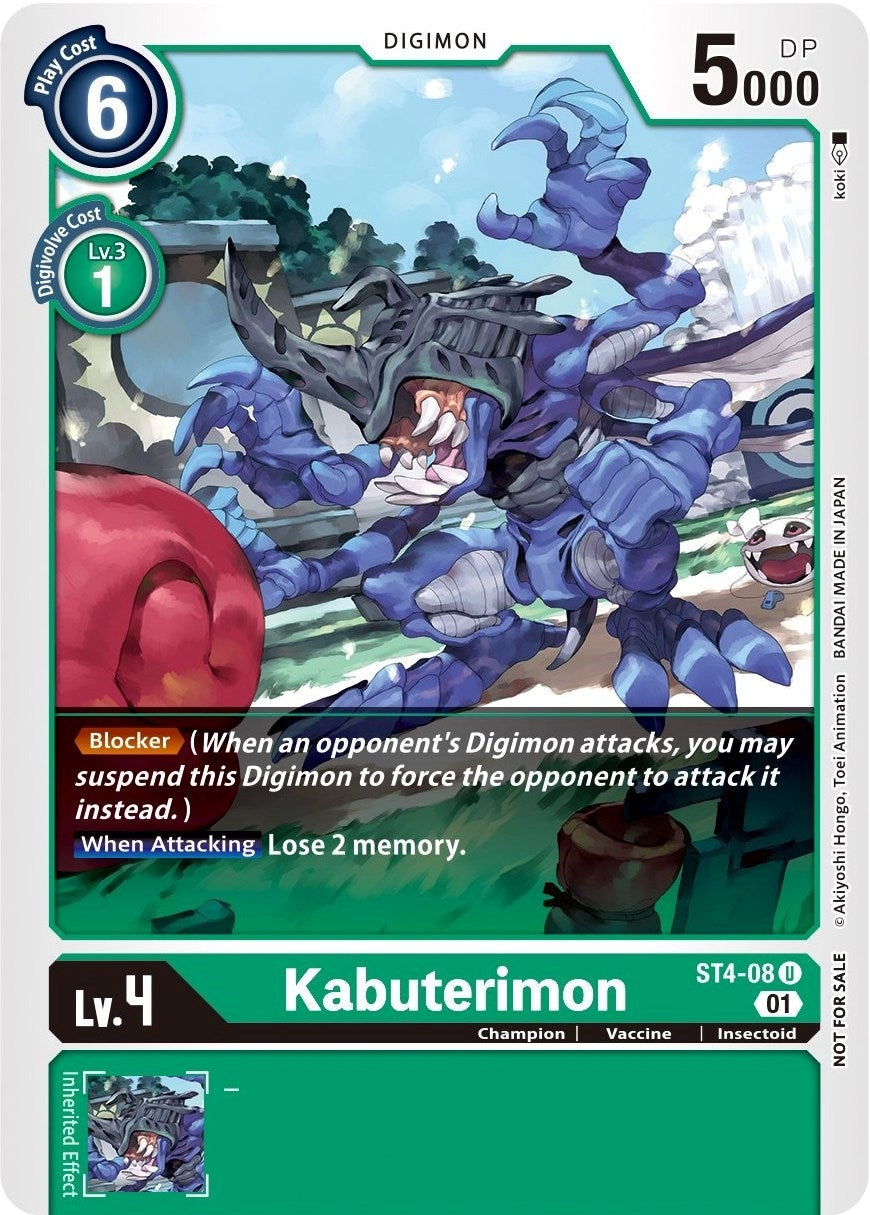 Image for Kabuterimon (Winner Pack Xros Encounter) - Digimon Card Game