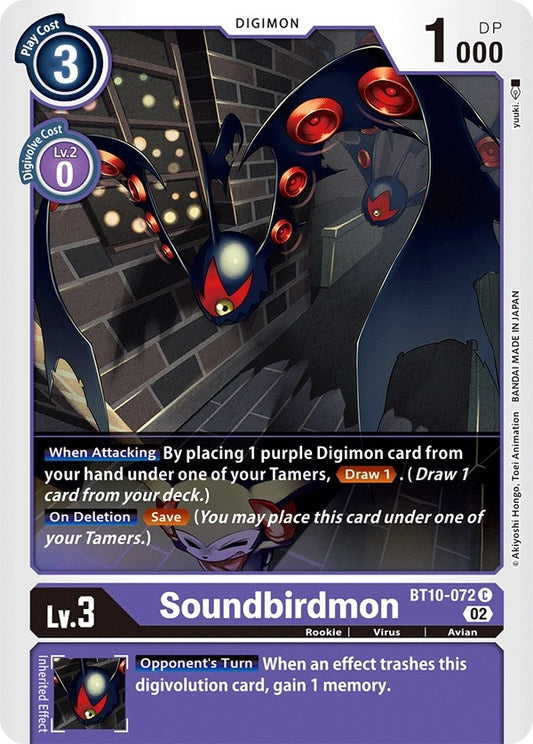 Image for Soundbirdmon - Digimon Card Game