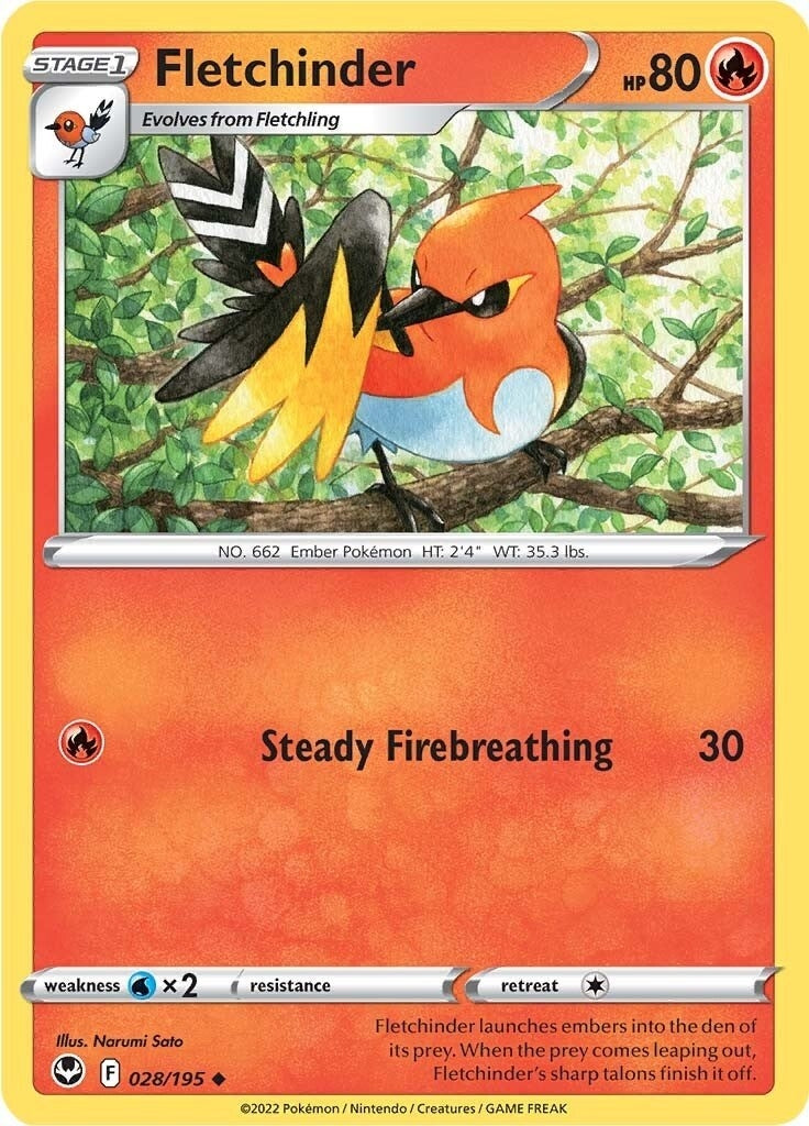 Image for Fletchinder - Pokemon