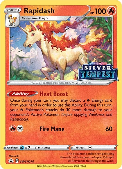 Image for Rapidash - SWSH270 (Prerelease) - Pokemon