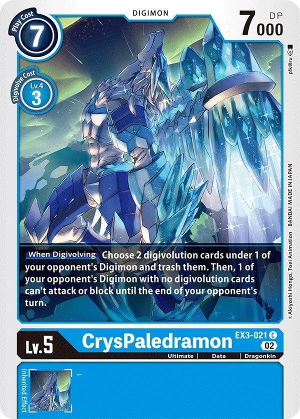 Image for CrysPaledramon - Digimon Card Game