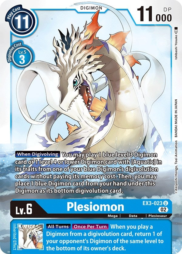 Image for Plesiomon - Digimon Card Game