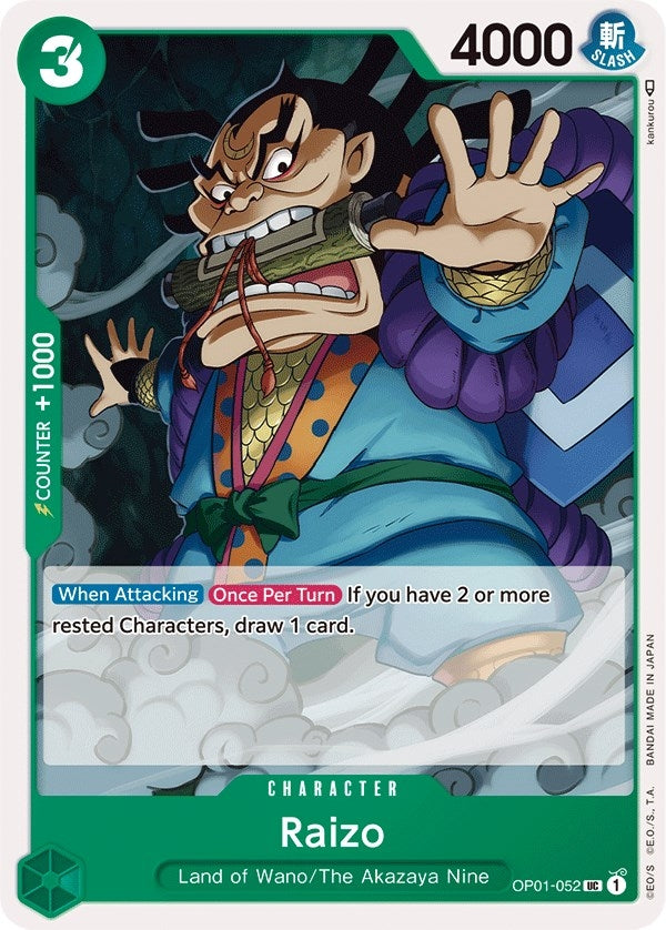 Image for Raizo - One Piece Card Game