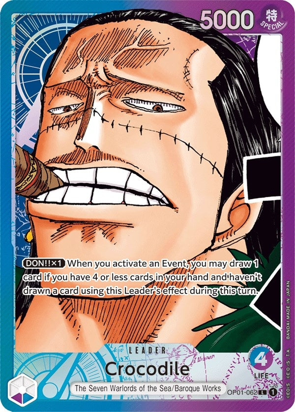 Image for Crocodile (062) (Parallel) - One Piece Card Game