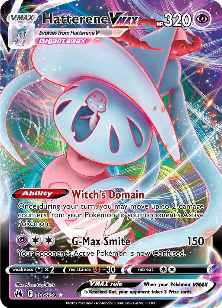 Image for Hatterene VMAX - Pokemon